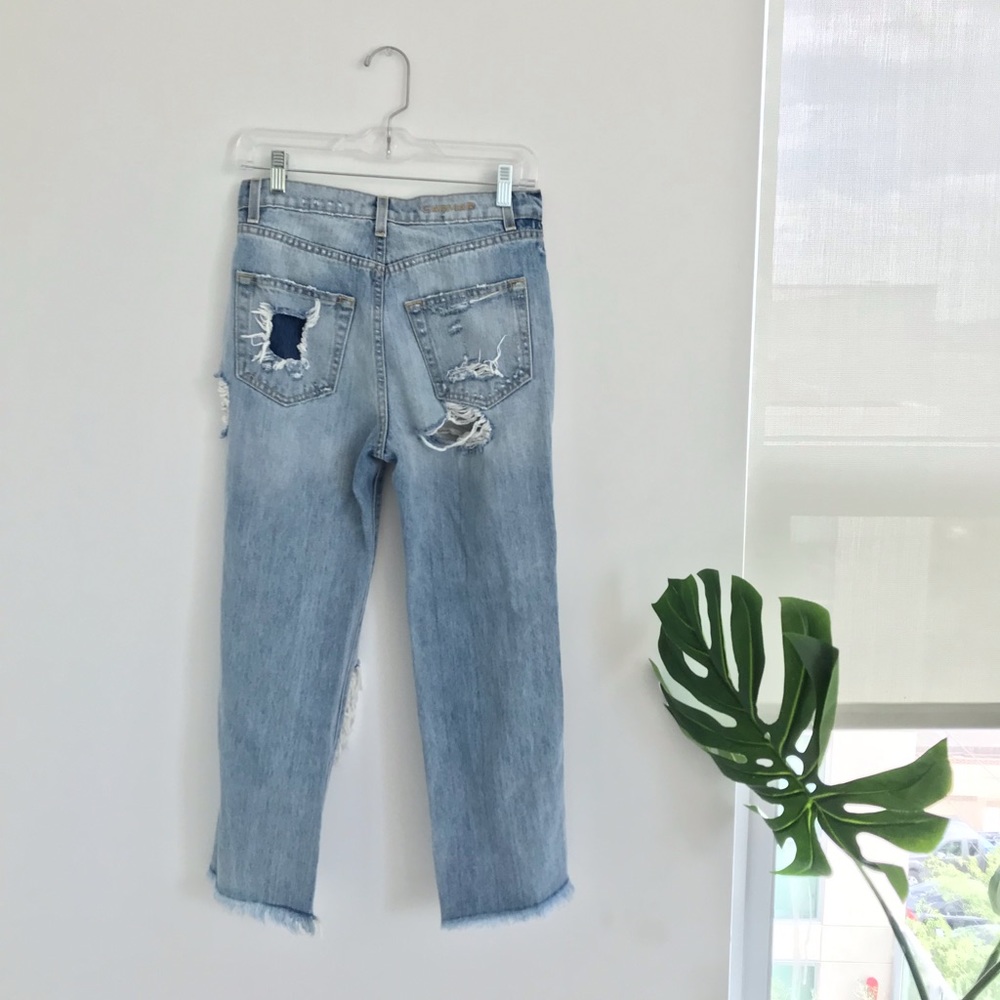 CARMAR Boyfriend Jeans (Ripped) High Waisted LF